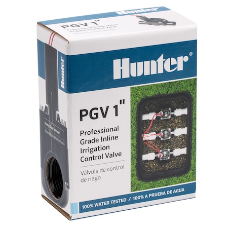 Hunter Hunter Professional Grade In-Line Valve with Flow Control 1 in. 150 psi PGV101G
